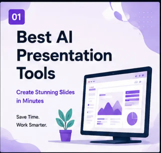 Best AI presentation tools including Google Slides, PowerPoint, Canva, Gamma, and Beautiful.ai for creating stunning slides fast